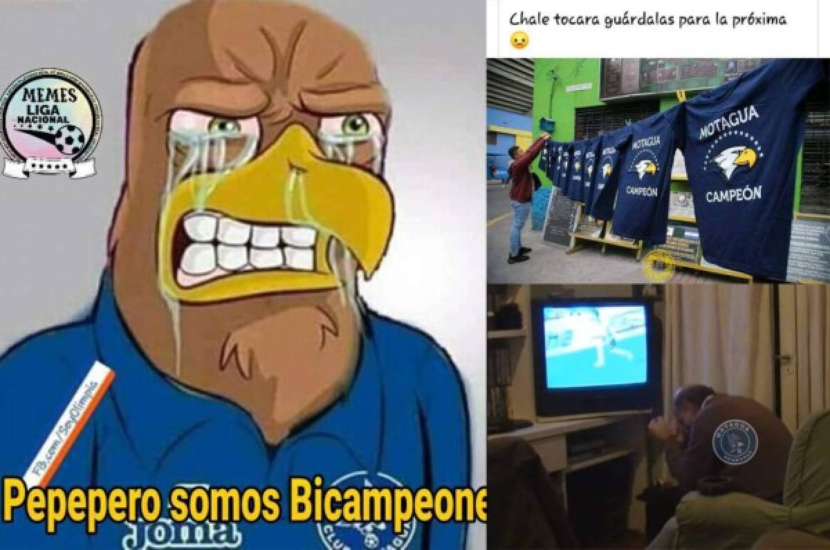 Olimpia tiene de hijo a Motagua y los memes no pueden faltar en contra de los azules