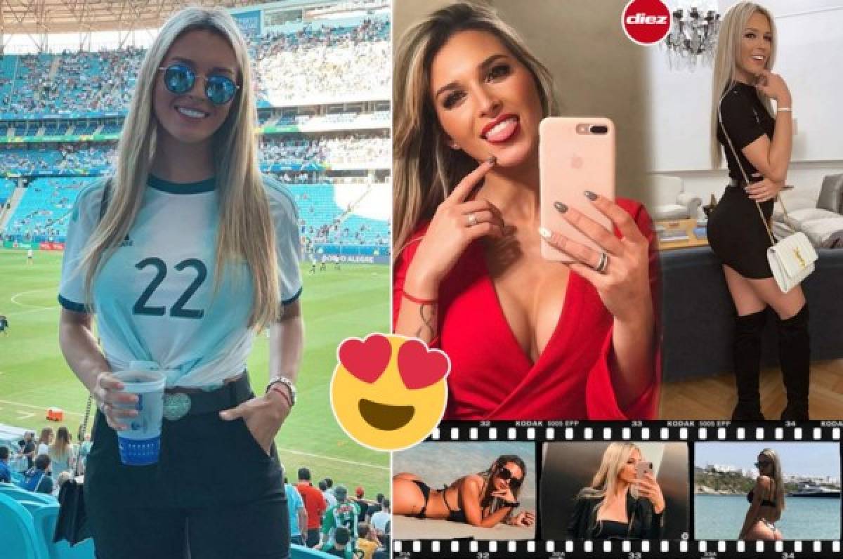 Copa América: La explosiva novia de Lautaro Martínez que enamoró ante Venezuela