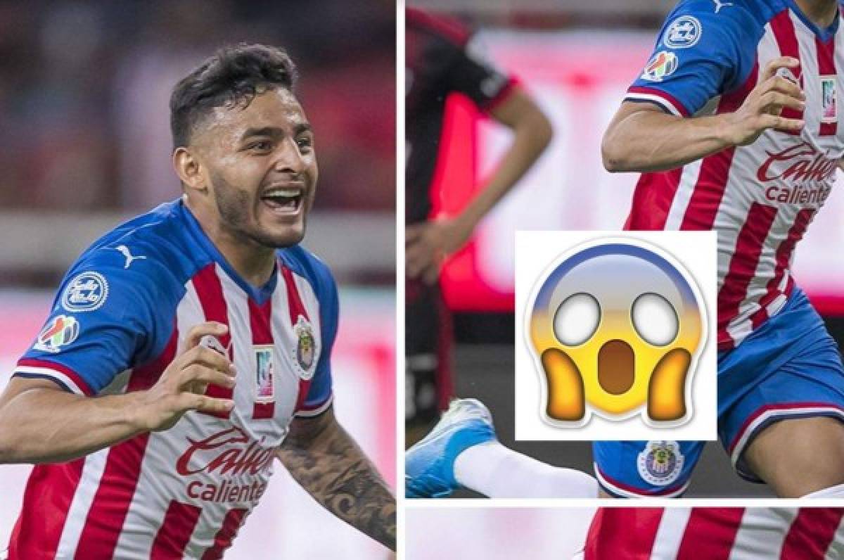 ¡Descuido! Alexis Vega marca un golazo con Chivas y se baja el short en su festejo