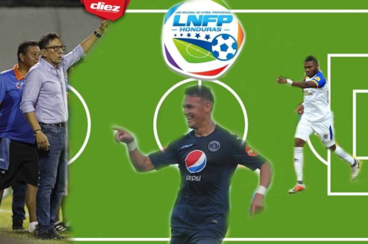 El 11 ideal de la jornada 8 del Torneo Clausura en Honduras