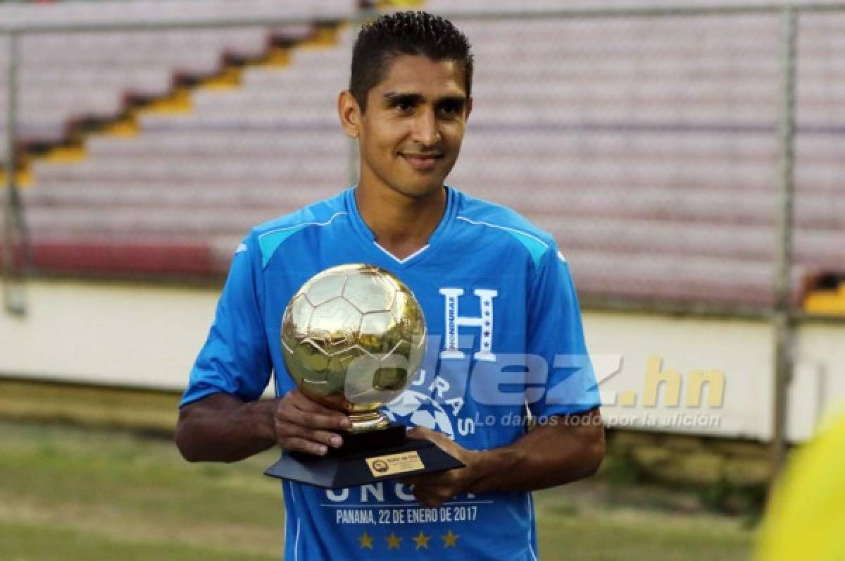 Jorge Claros sobre el Balón de Oro de la Uncaf: 'No me lo esperaba'