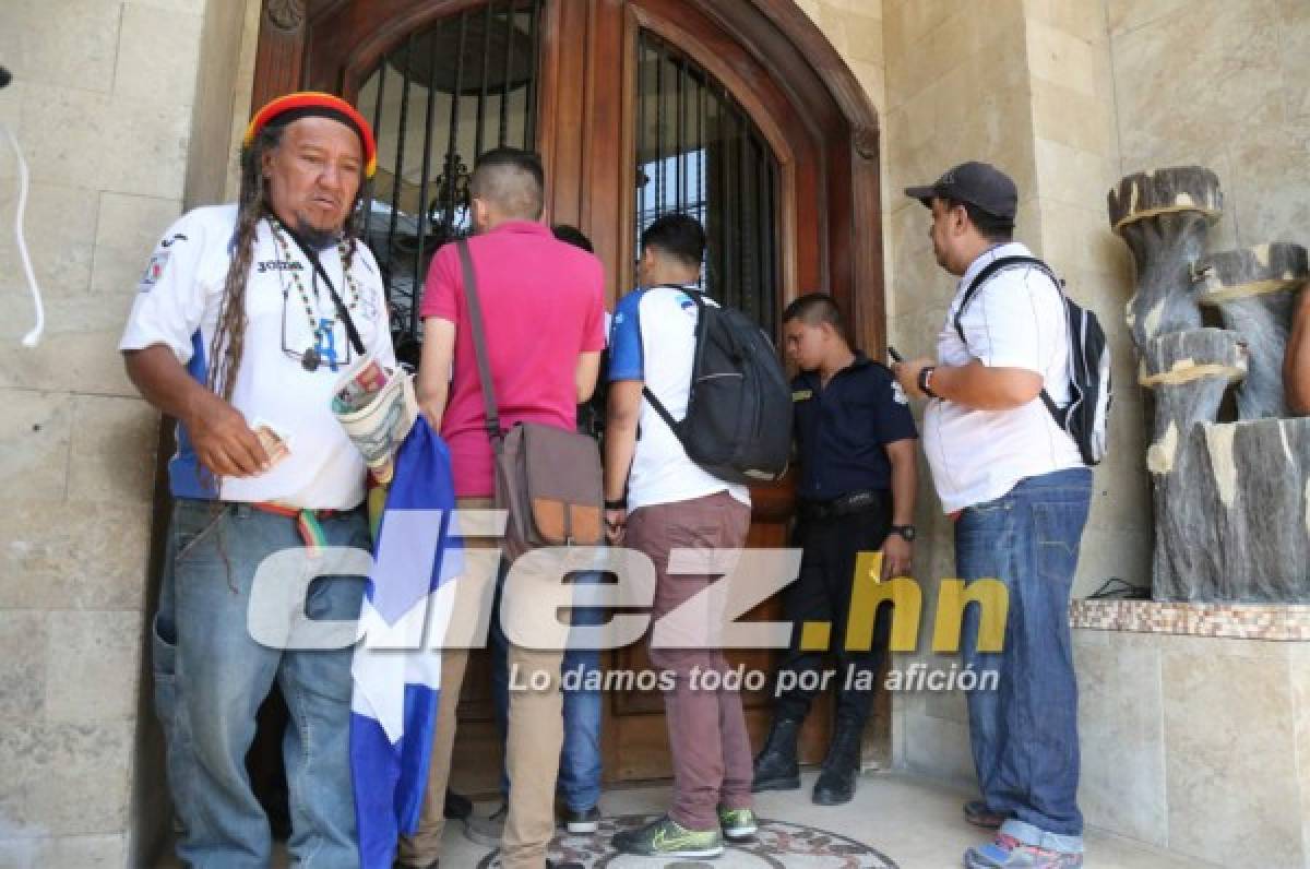 Así luce San Pedro Sula a horas previas de Honduras - Costa Rica