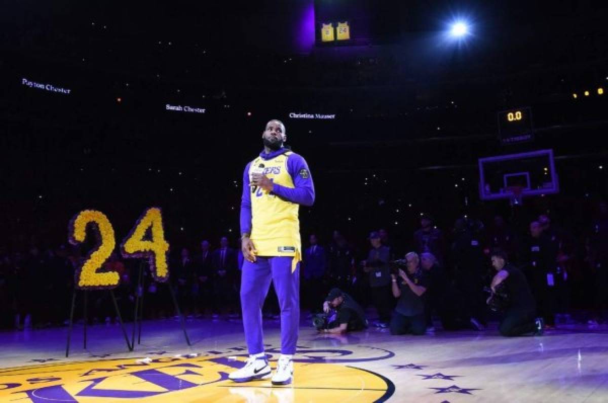 El adiós a Kobe Bryant: Llanto de LeBron y el detalle de Lakers con los asientos de su leyenda