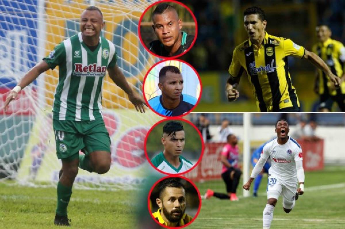 El equipazo de jugadores sin contrato en la Liga Nacional de Honduras