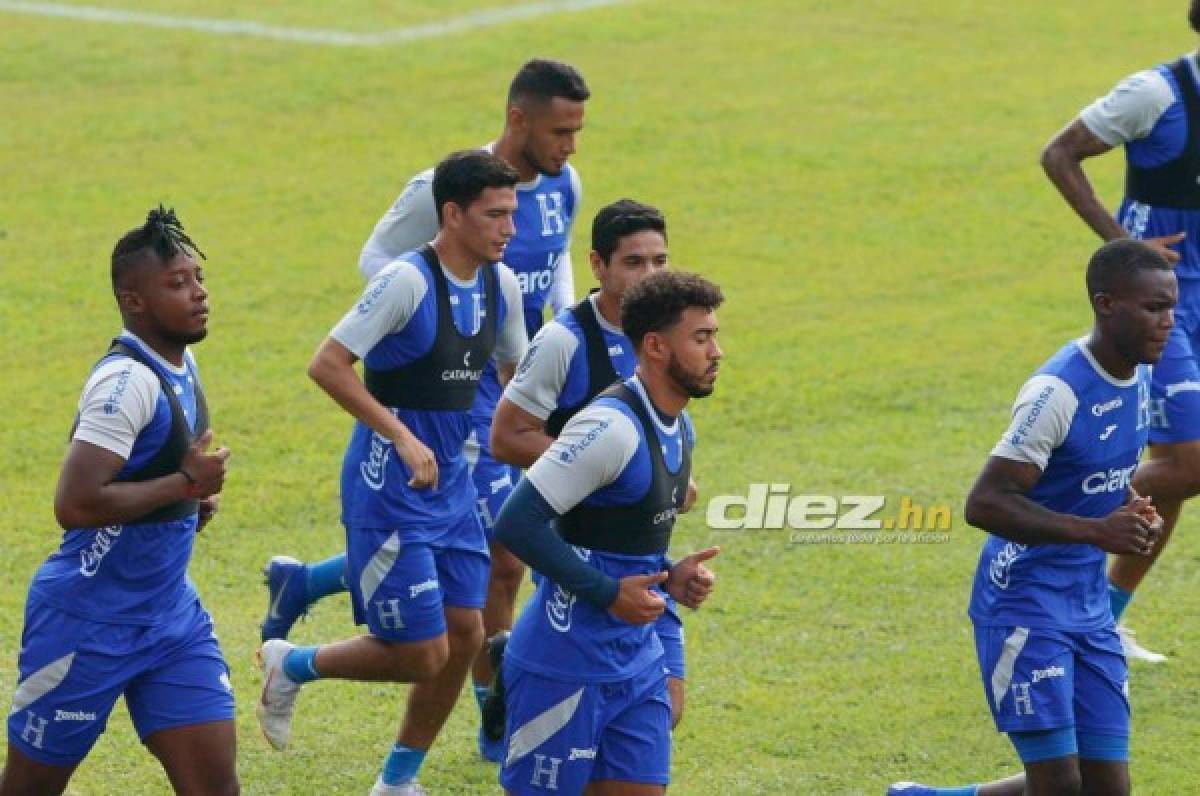Danilo Acosta, la novedad en el entrenamiento de la Selección de Honduras   