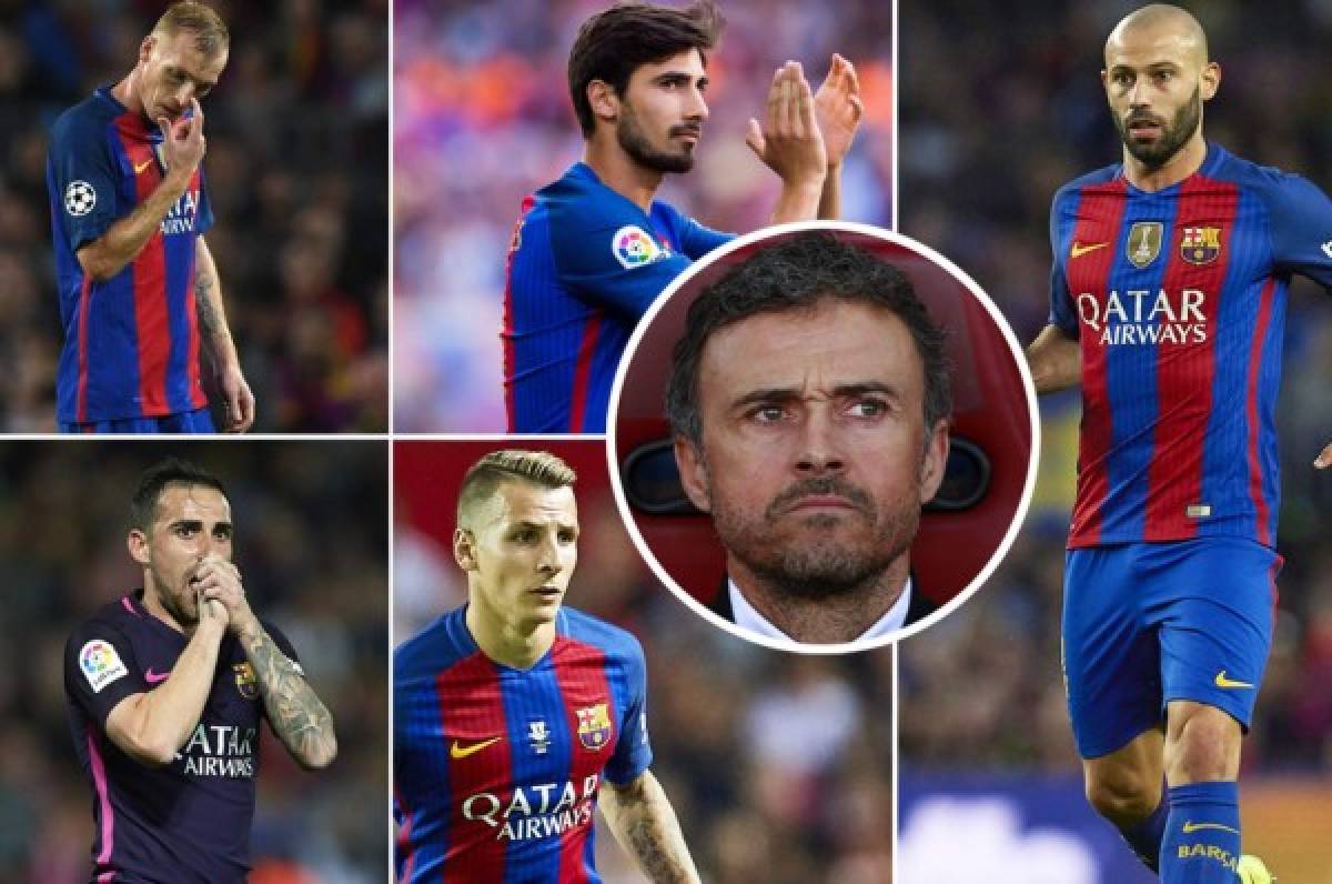 Revolución en el Barcelona: La lista de los jugadores que se irán