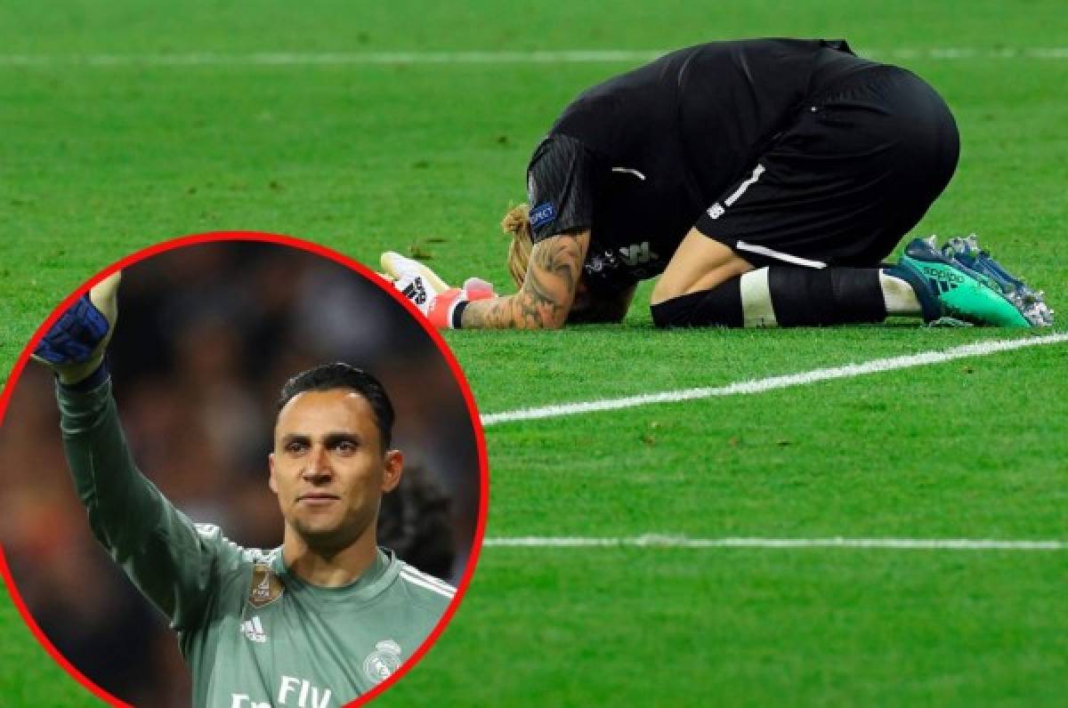 ¡ENORME! Keylor Navas sorprende a Karius tras la final de la Champions