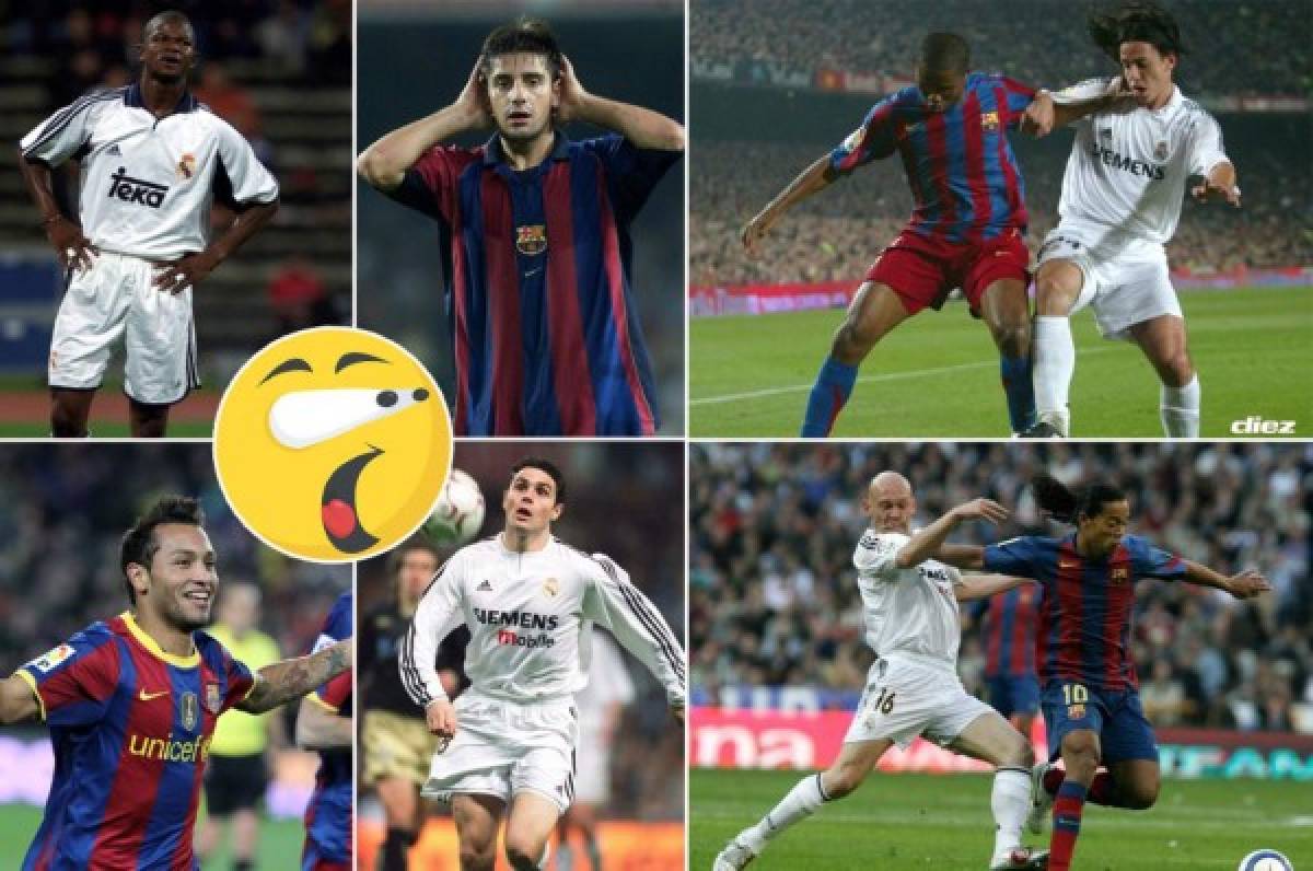 Top: 15 futbolistas que nunca imaginaste que jugaron un Clásico Real Madrid-Barcelona