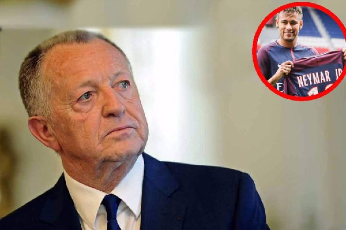Presidente del Lyon revela que fichaje de Neymar costará 1.000 millones al PSG