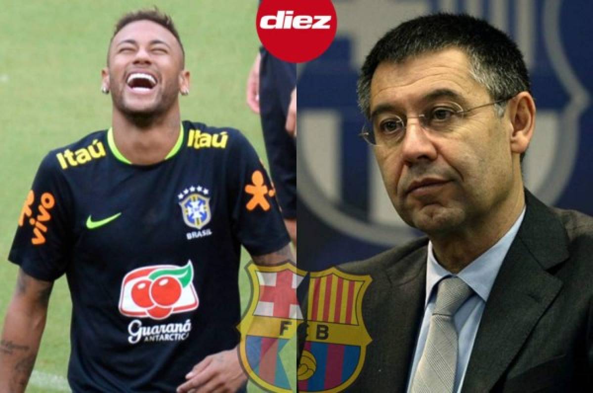 Neymar responde a Bartomeu: ''Ese presidente es una broma''