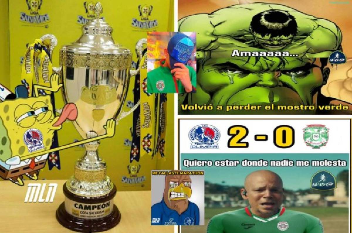 ¡Saborean la copa! Los otros memes que revientan a Marathón por perder la final de ida contra Olimpia