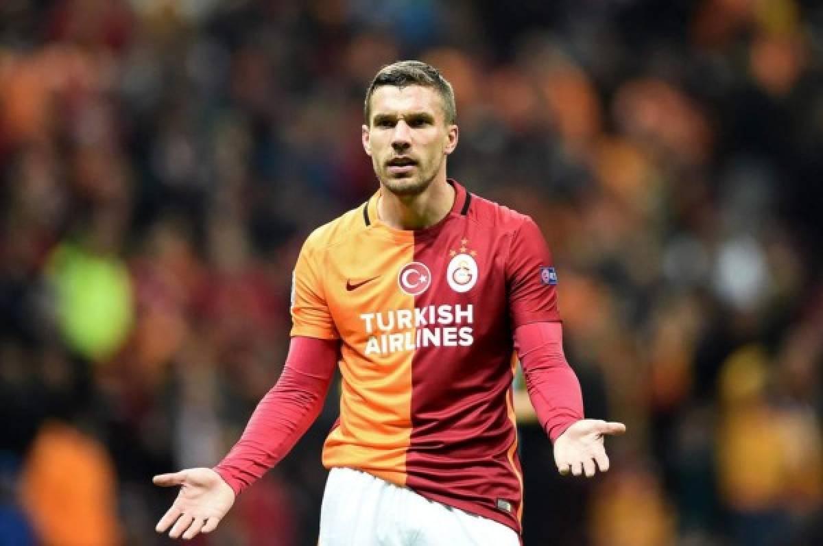 Lukas Podolski cambiará el Galatasaray por el fútbol japonés