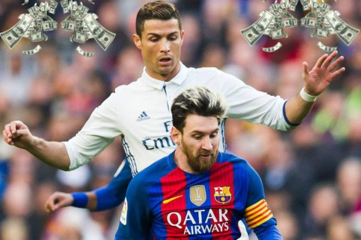 El millonario valor de las piernas de Cristiano Ronaldo y Messi