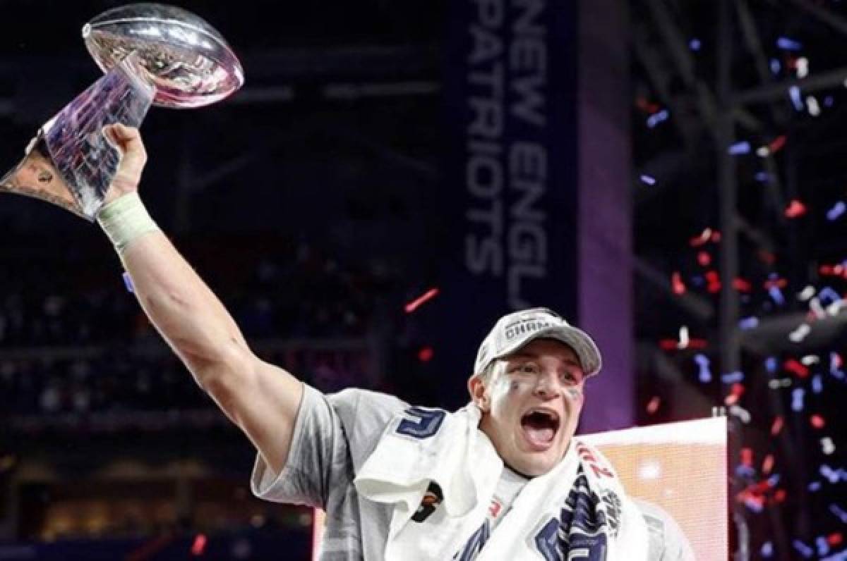 OFICIAL: Rob Gronkowski, héroe de los Patriots, anuncia su retiro de la NFL