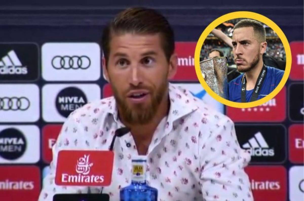 Sergio Ramos sobre Hazard: 'Sería genial tener un futbolista como él'