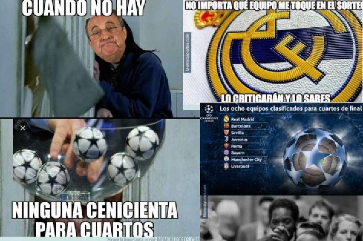 Los memes previo al sorteo de cuartos de final de la Champions League