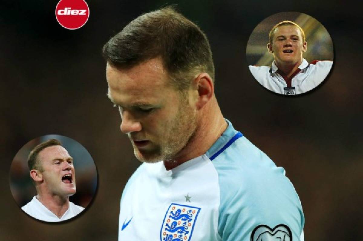¡Wayne Rooney deja la selección inglesa después de 14 años!