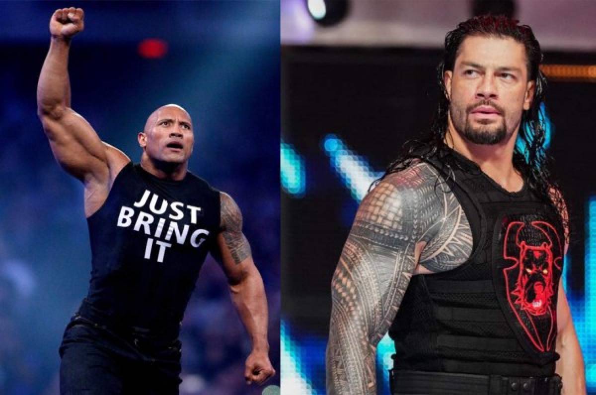 'The Rock' vs Roman Reigns se enfrentarían por el Campeonato Universal en WrestleMania 38