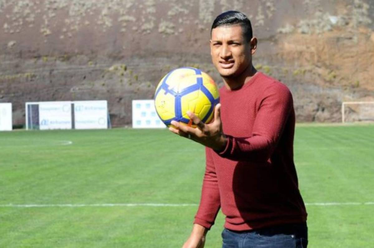Bryan Acosta: 'Tenerife me ha preguntado por un jugador hondureño'