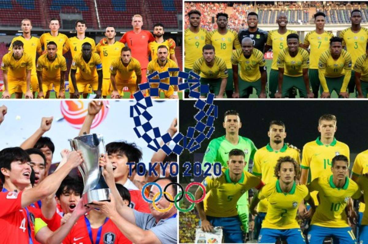 Todas las selecciones de fútbol clasificadas a los Juegos Olímpicos de Tokio 2020