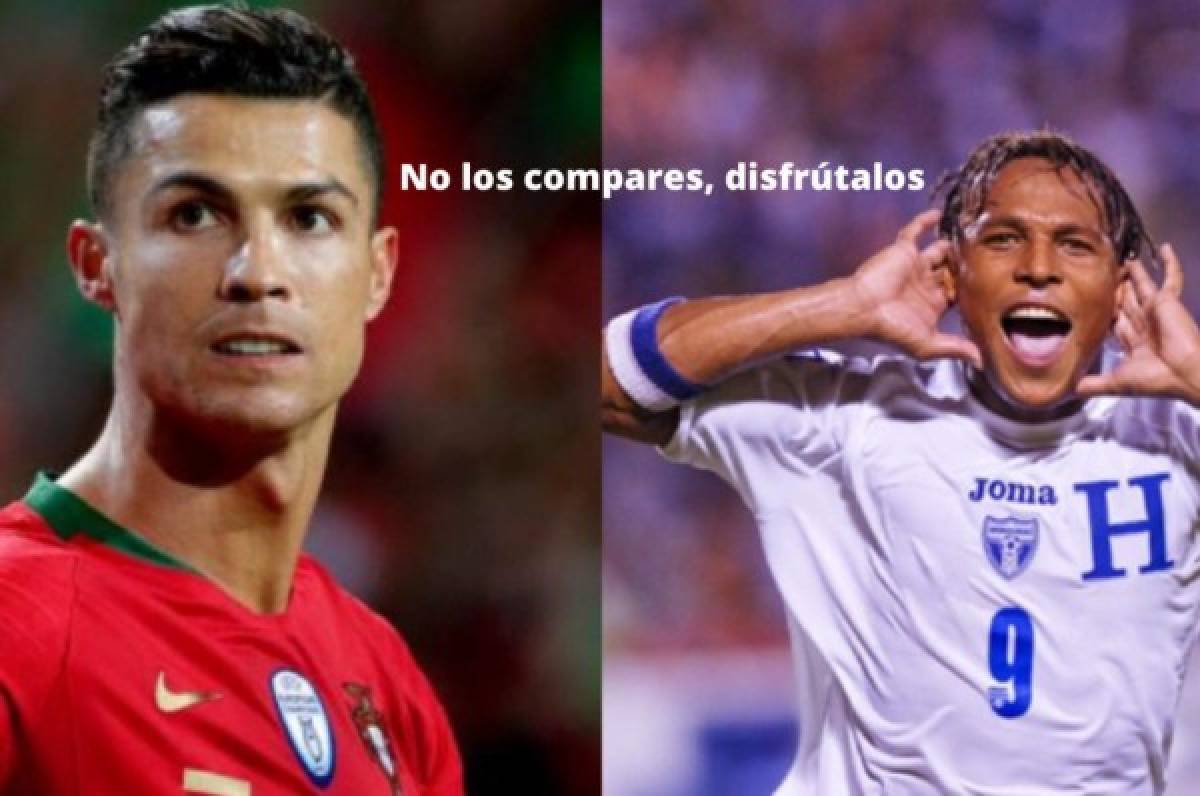 Michael Jordan y Carlos Pavón, protagonista de los memes tras el golazo de Cristiano Ronaldo