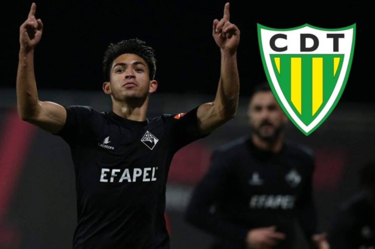 Jonathan Rubio es nuevo jugador del Tondela de la primera división de Portugal