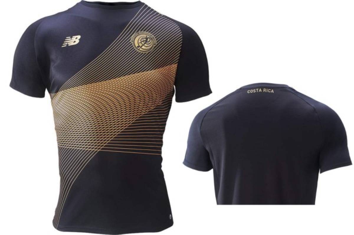 Costa Rica presenta llamativa camiseta para la Copa Oro 2019