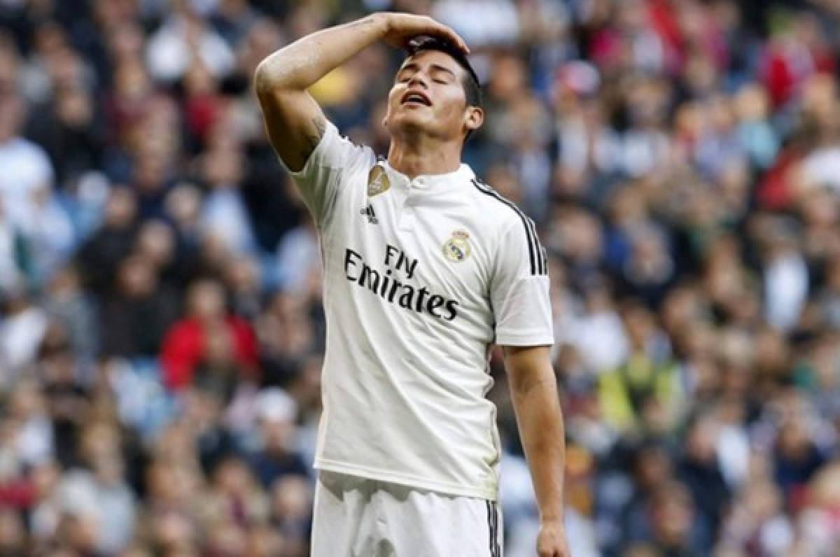 El mensaje bomba para James Rodríguez en el Real Madrid