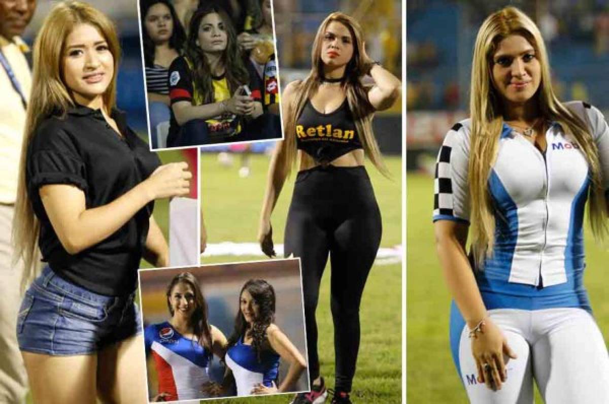 ¡QUÉ BOMBONES! Las mujeres que adornaron las semifinales en Honduras