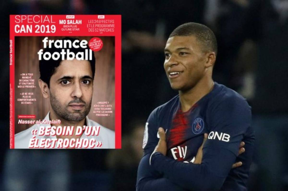 Presidente del PSG: 'Mbappé estará al 200% en el PSG la próxima temporada'  