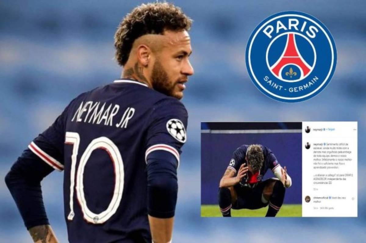 Neymar rompe su silencio y se desahoga tras la eliminación del PSG en Champions: '¿Bajar la cabeza?'