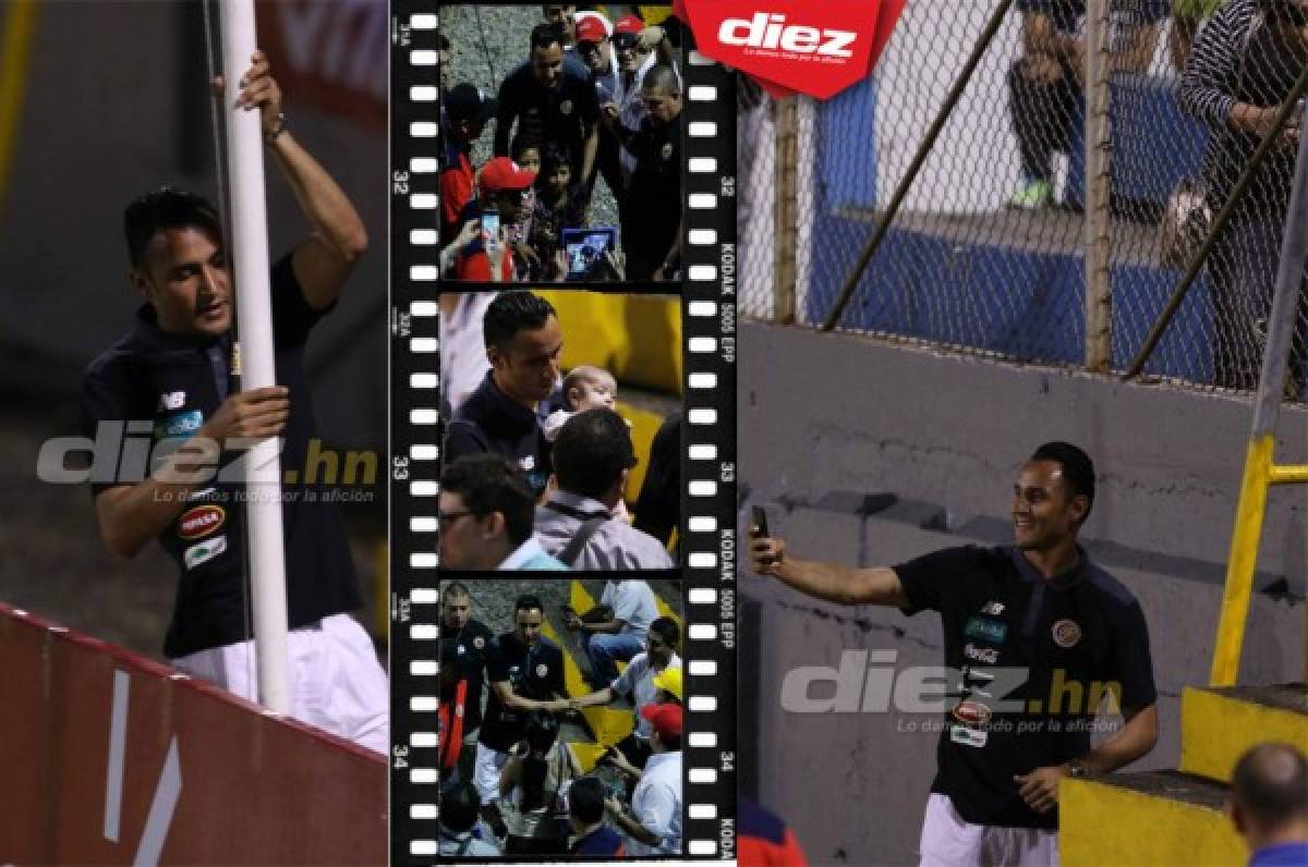 La locura que desató el portero tico del Real Madrid Keylor Navas en Honduras