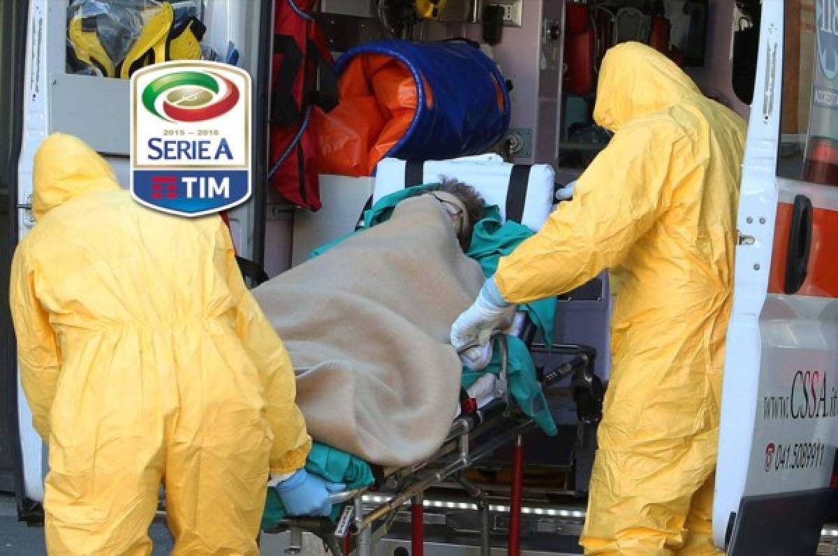 El coronavirus azota a Italia: Dos muertos y juegos suspendidos en Serie A