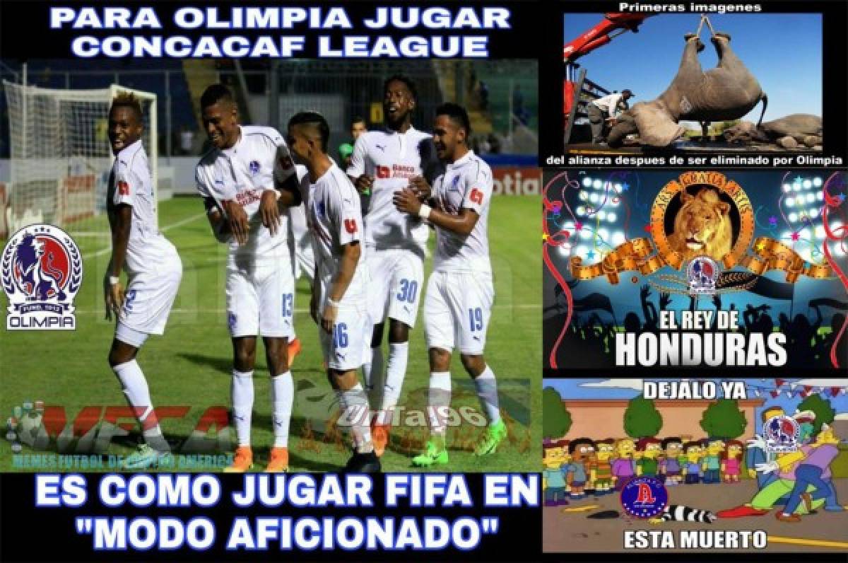 Los divertidos memes de la clasificación de Olimpia a semis de Liga Concacaf