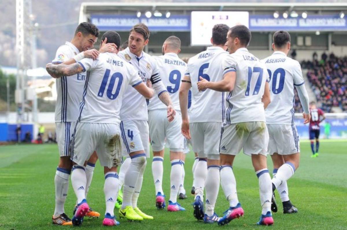 La convocatoria del Real Madrid para medirse al Celta de Vigo