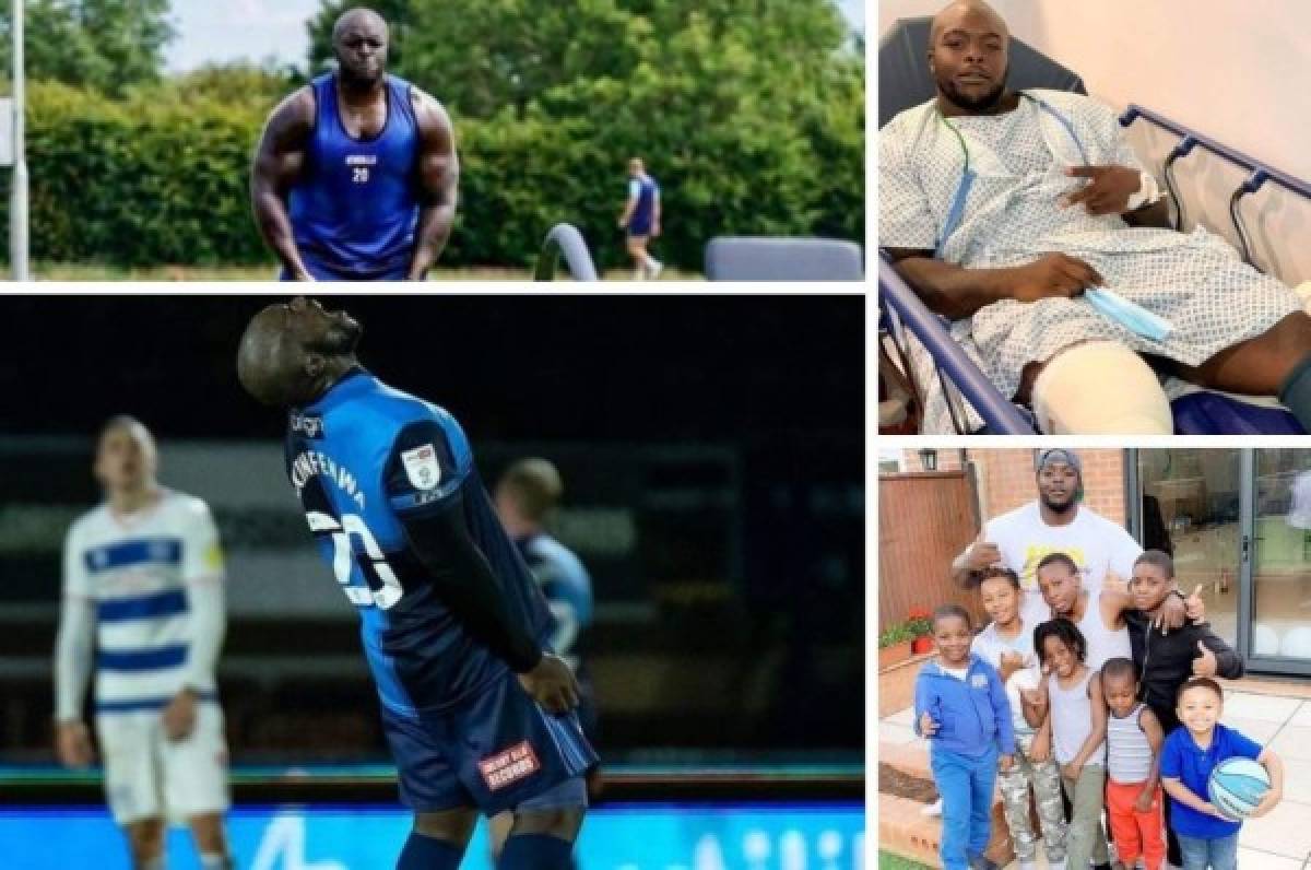 El calvario que vive Adebayo Akinfenwa, el futbolista de más de 220 libras: 'Me está matando'