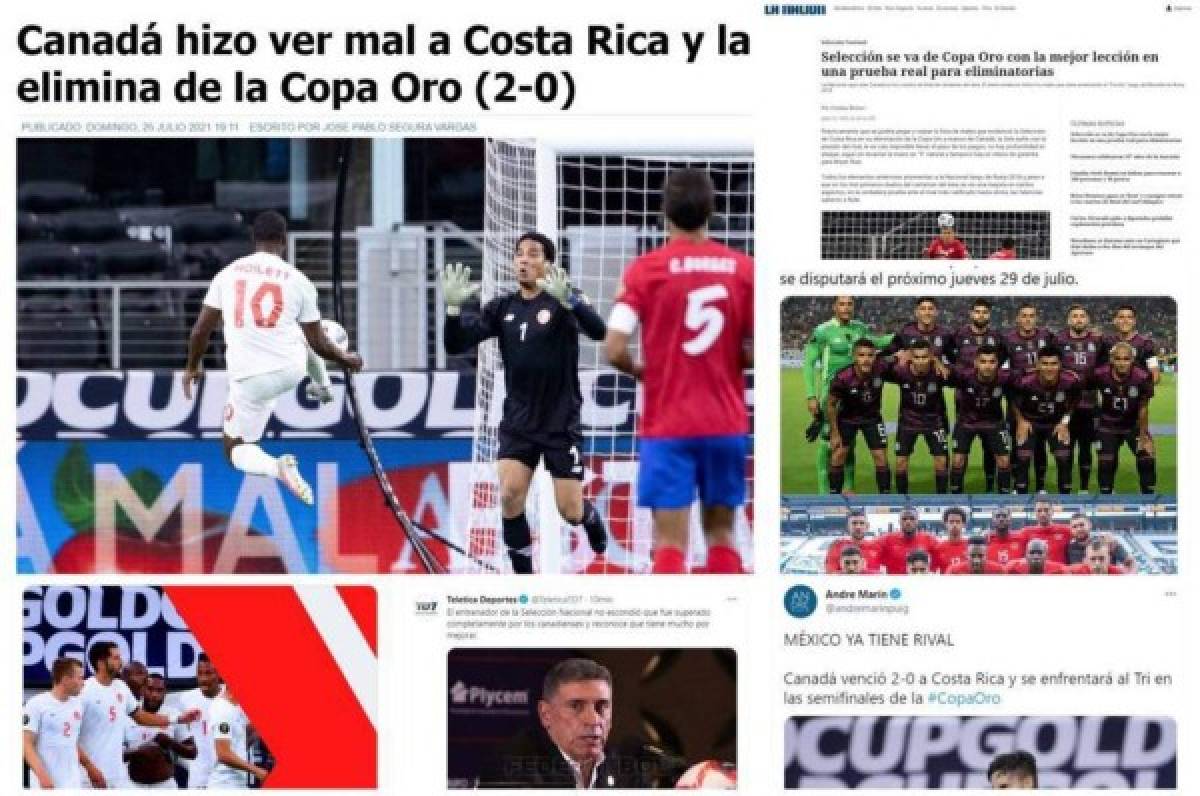 'Canadá hizo ver mal a Costa Rica': lo que dicen en redes tras eliminación de los ticos en Copa Oro