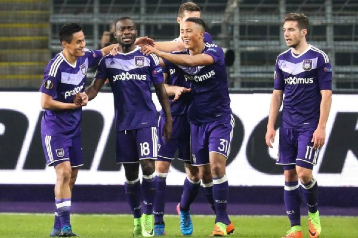 Andy Najar y Anderlecht clasifican a cuartos de final de la Europa League