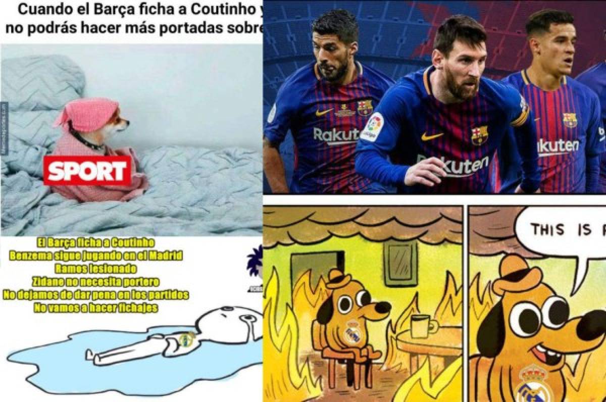 Coutinho fue presentado en el FC Barcelona y los memes no se hicieron esperar