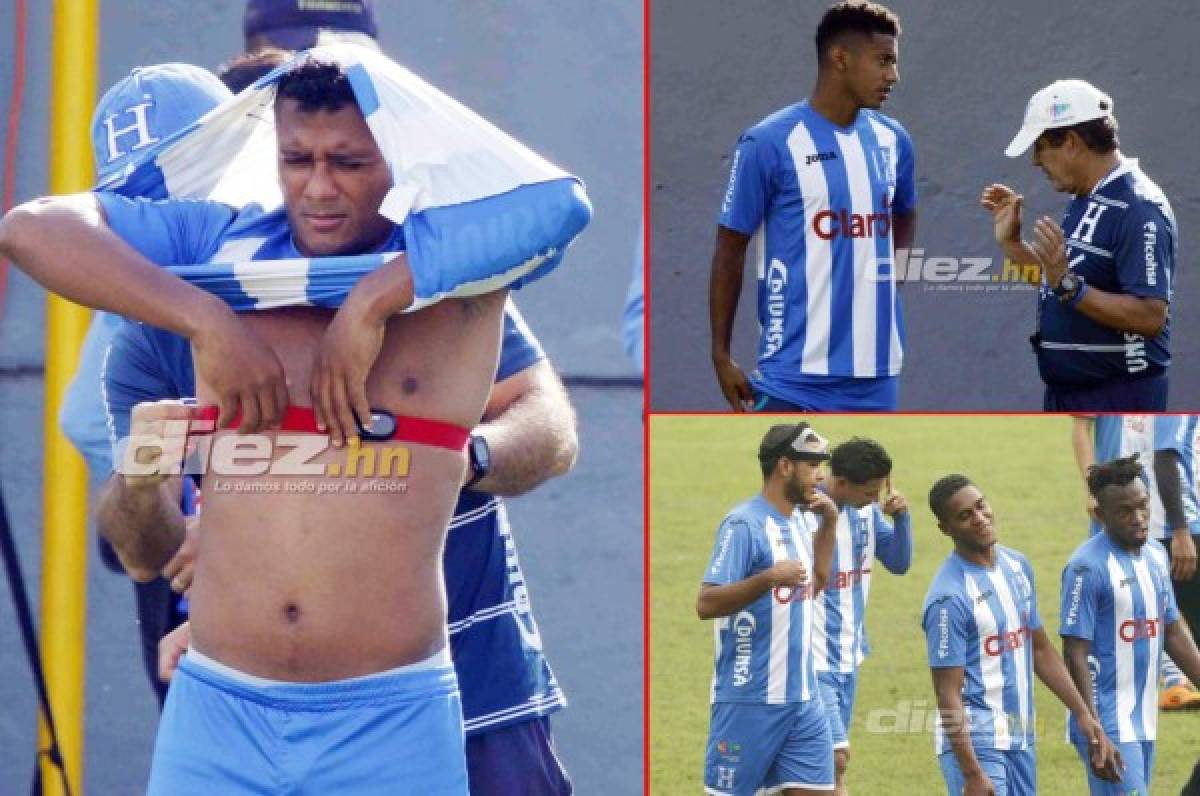 Las visitas sorpresas en el entreno completo de la Selección de Honduras