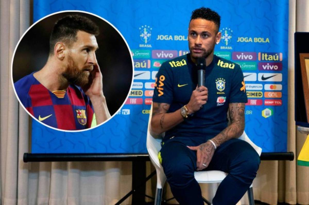Neymar: ''Messi también tiene un trato diferente en Barcelona y no por ser guapo''