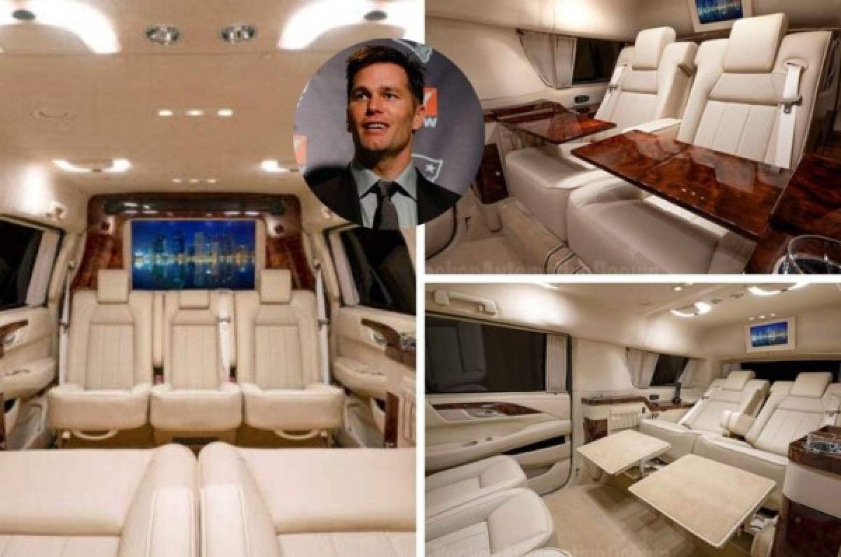 No es un avión: El increíble auto totalmente equipado que Tom Brady puso a la venta
