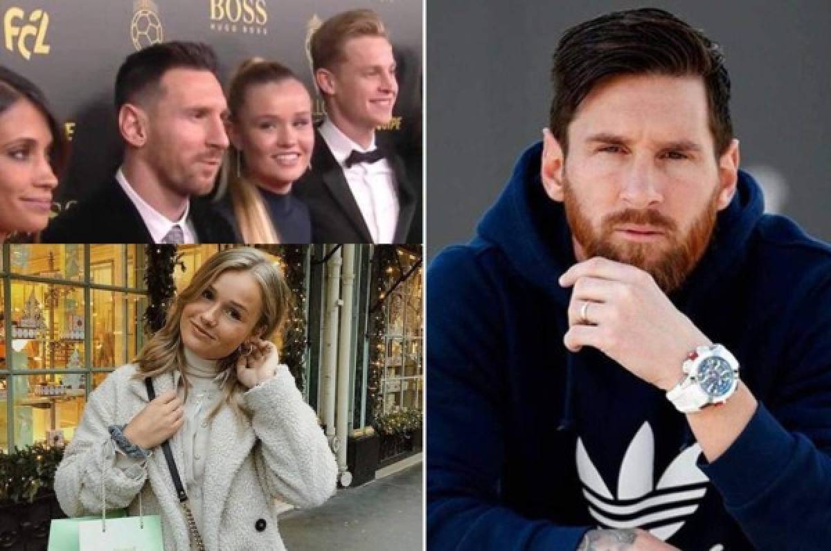 Barcelona: Pareja de De Jong dice que después de su novio preferiría a Messi
