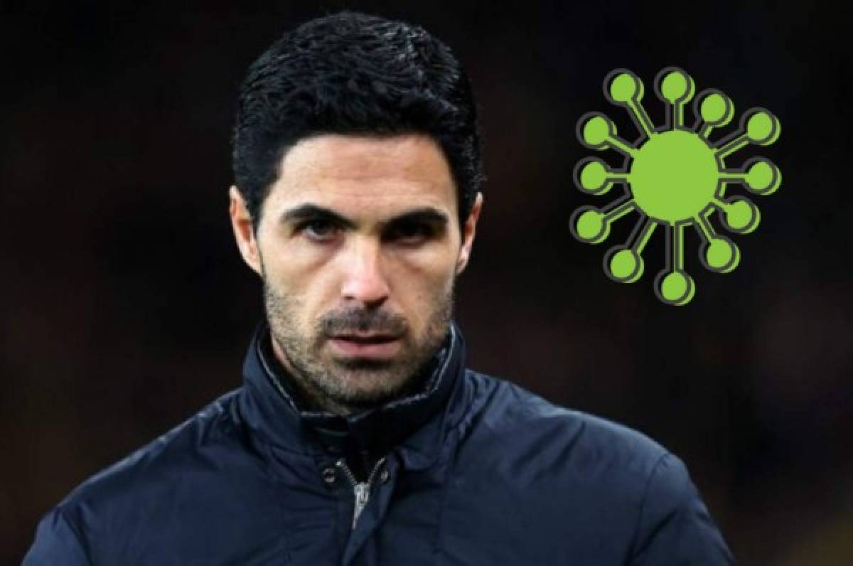 Mikel Arteta, DT del Arsenal, primer caso positivo de coronavirus en la Premier League