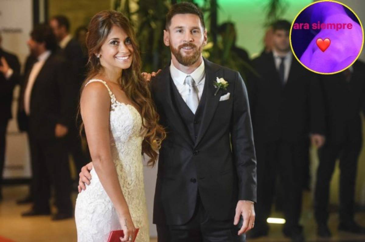 La primer imagen que comparte Antonella luego de casarse con Messi