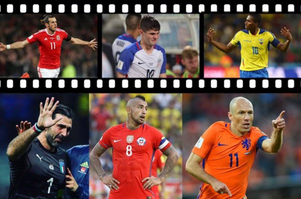 ¡DE LUJO! Espectacular equipazo de estrellas que no estarán en el Mundial