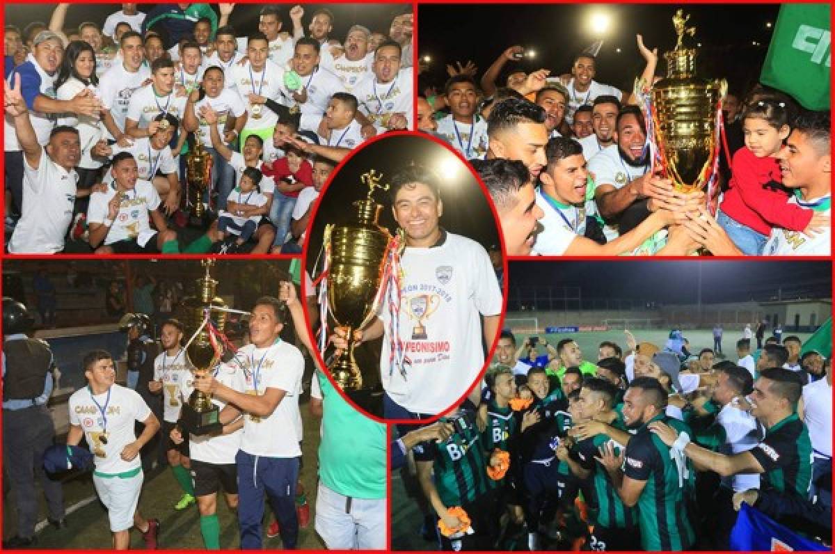 EN FOTOS: Así celebró Infop el ascenso a Liga Nacional de Honduras