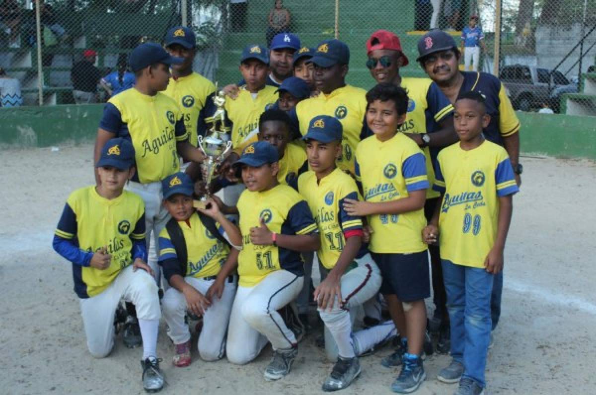 Águilas, nuevo campeón nacional infantil de béisbol