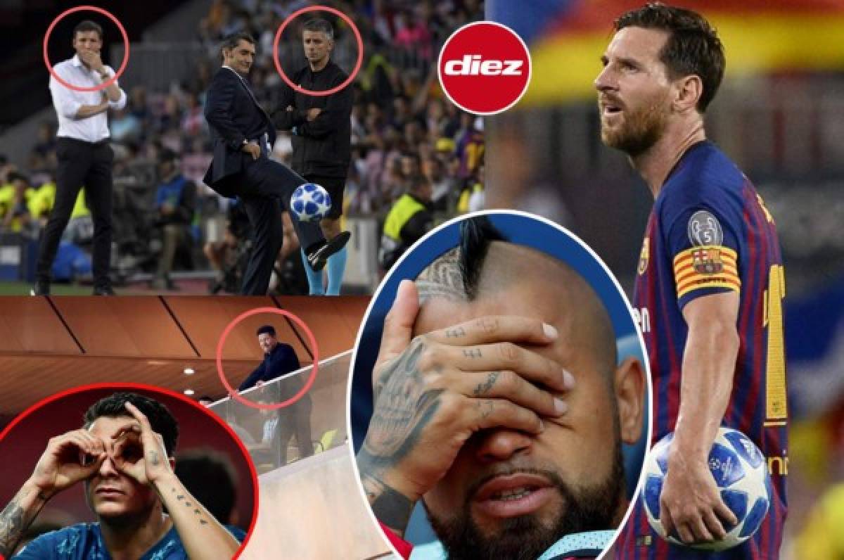 NO VISTE EN TV: Manía de Messi, toque de Valverde y el 'Trump' en la Champions