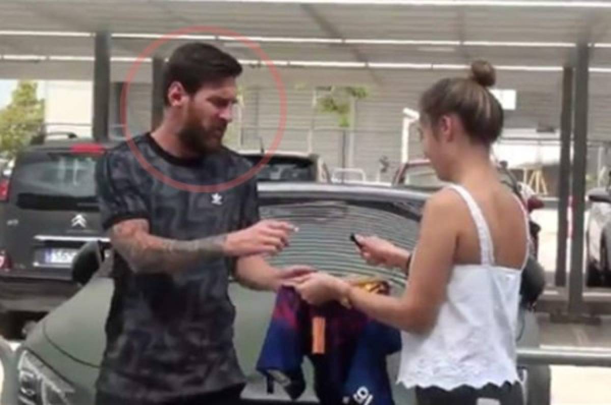 Escapada fugaz de Messi con Antonella Roccuzzo en Alemania